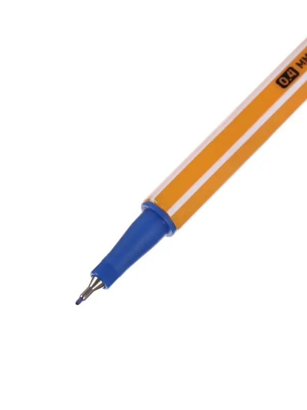 Ручка капиллярная BrunoVisconti. Basic FINELINER, синий стержень, узел 0.4 мм