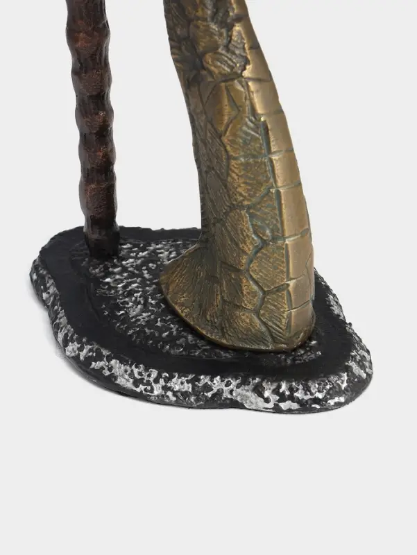 Подсвечник &laquo;Жирафик&raquo;, 14.5&times;9.5&times;24 см, алюминий