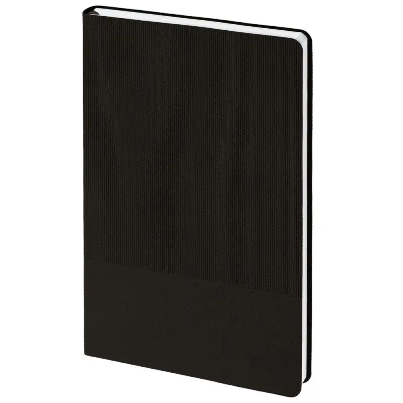 Ежедневник Knit, недатированный, черный