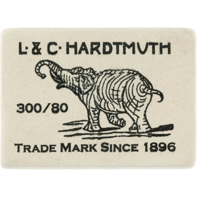 Ластик KOH-I-NOOR ELEFANT 300/80 8х26х19мм Чехия