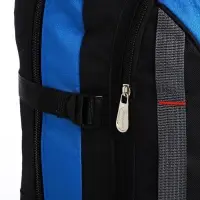 Рюкзак туристический 37 л, с увеличением, с карманами, синий