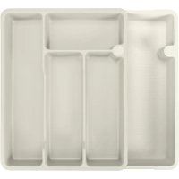 Лоток для столовых приборов раздвижной 373х287х49мм