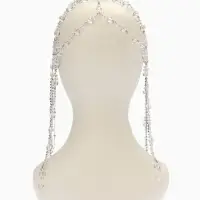 Украшение для волос "Хрусталь", цвет белый в серебре Украшение для волос "Хрусталь", цвет белый в серебре