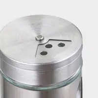 Набор для специй "Стиль" 2 шт, на подставке, 130 мл Набор для специй "Стиль" 2 шт, на подставке, 130 мл