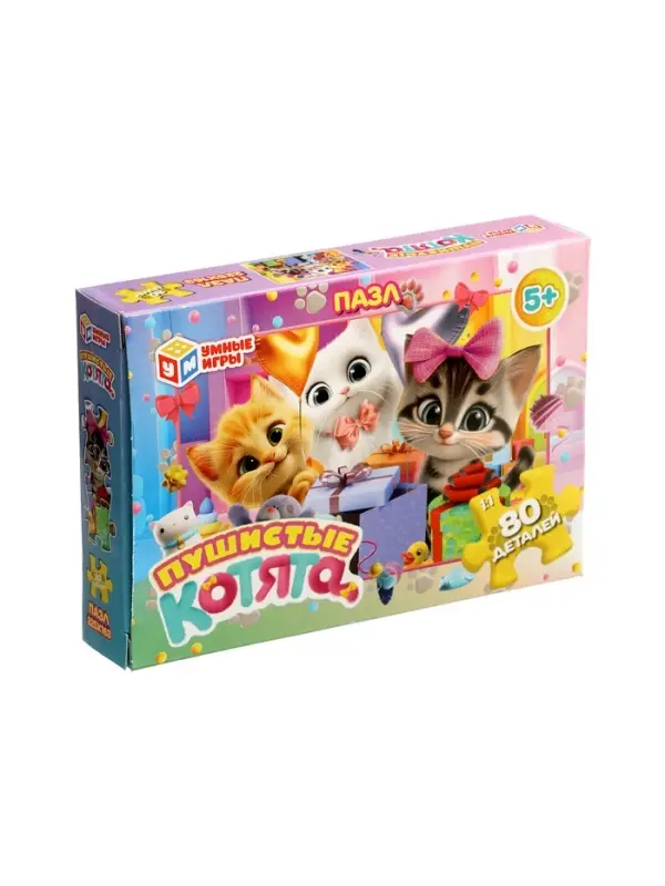 Пазл 80 эл. Пазл 80 эл. "Пушистые котята"