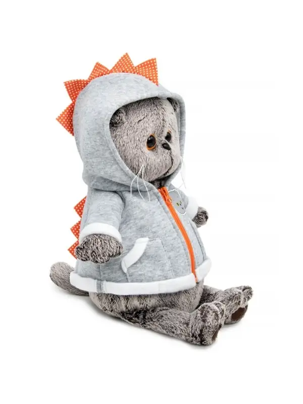 Мягкая игрушка &laquo;Кот Басик&raquo;, в толстовке дракончик, 19 см, МИКС