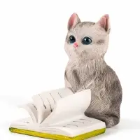 Фигурка &laquo;Котёнок листает книгу&raquo;, 10&times;7.2&times;10.5 см