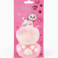 Заколка для волос «Пушистые лапки» 2 шт, Коты аристократы Заколка для волос «Пушистые лапки» 2 шт, Коты аристократы