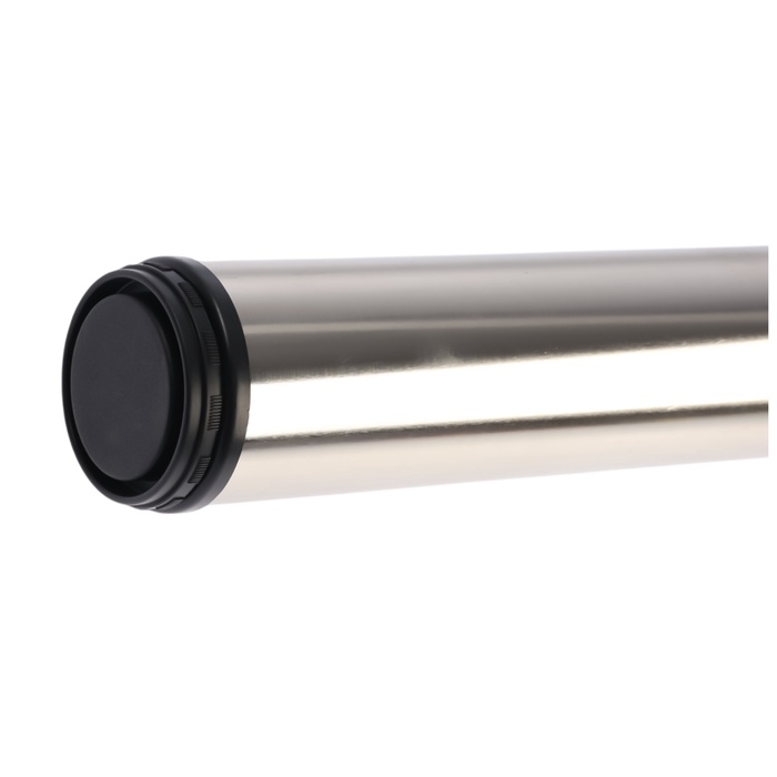 Опора мебельная, барная, ТУНДРА, 60х710 мм, цвет сатин никель Опора мебельная, барная, ТУНДРА, 60х710 мм, цвет сатин никель