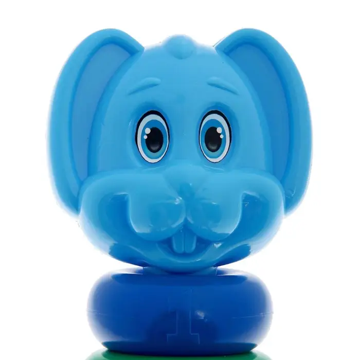 Пирамидка детская &laquo;Зайка&raquo;, 5 колец