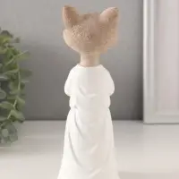 Фигурка полистоун &laquo;Кот-мастер карате&raquo;, 6.5&times;6.5&times;18.5 см