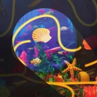 Книга с волшебным фонариком "Весёлые приключения", Буба