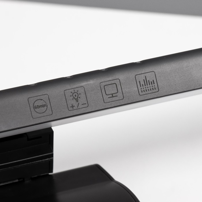 Светильник для экрана Светильник для экрана "Люмис" LED 5Вт 3000К-6000К RGB 201Лм Ra85 USB черный 10,4х6,5х40см