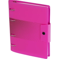 Ежедневник недатированный ATTACHE Digital розовый,А5, 272стр., на кольцах