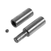 Петля гаражная ТУНДРА с шаром, 24&times;120 мм, набор 6 шт.