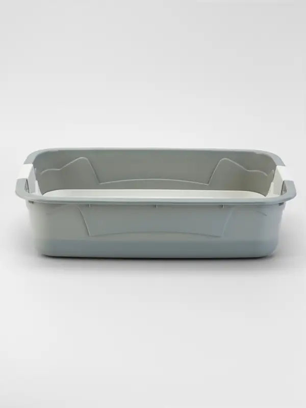 Туалет с сеткой, 44&times;33&times;11.5 см, серый, белый