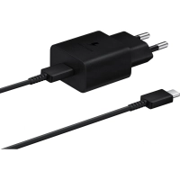Зарядное устройство сетевое SAMSUNG EP-T1510XBEGRU (USB-C, 15Вт, чер)