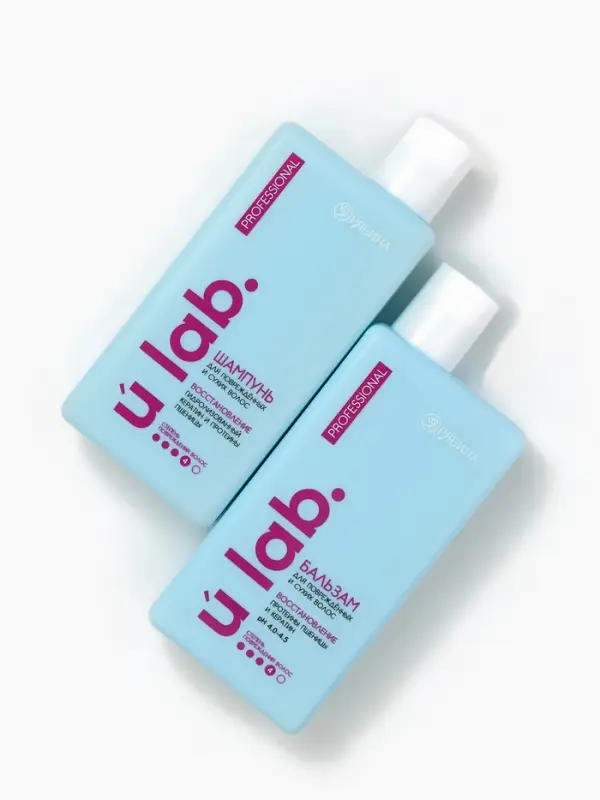 Подарочный набор &laquo;Восстановление&raquo;: шампунь 250 мл, бальзам 250 мл, URAL LAB