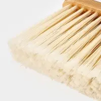 Щетка с совком "Meli Loft" бамбуковый держатель, цвет черный 26х24х96 см Щетка с совком "Meli Loft" бамбуковый держатель, цвет черный 26х24х96 см