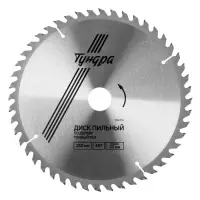 Диск пильный по дереву ТУНДРА, точный рез, 250&times;32 мм (кольца на 22.20.16), 48 зубьев