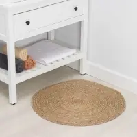 Коврик плетёный Доляна &laquo;Жгут&raquo;, d=70 см