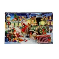 Пазл 1000 эл. "Поезд Деда Мороза"