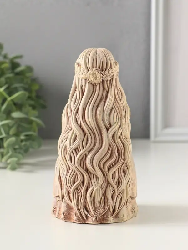 Фигурка гипс &laquo;Берегиня Лунница&raquo;, 14&times;7 см, слоновая кость