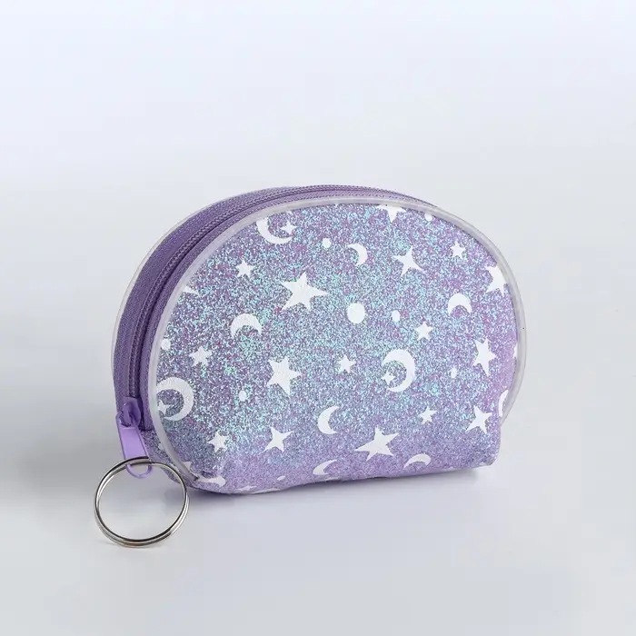 Кошелёк &laquo;Звёзды&raquo;, монетница, на молнии, Выбражулька, МИКС