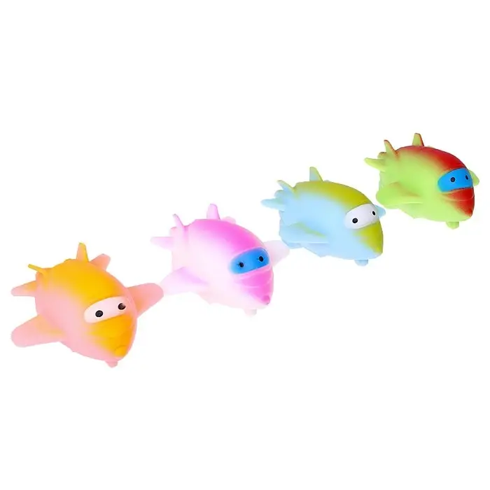 Мялка «Самолёт» с пастой, цвета МИКС Мялка «Самолёт» с пастой, цвета МИКС