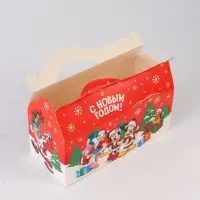 Коробка складная «Уютный Новый год», Микки Маус,  23 х 9 х 22,5 см