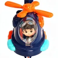 Заводная игрушка &laquo;Вертолёт&raquo;, цвет МИКС