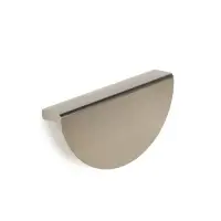 Ручка-скоба CAPPIO H003SS полукруглая, алюминий, L=110 мм, м/о 64 мм, цвет сатиновый никель