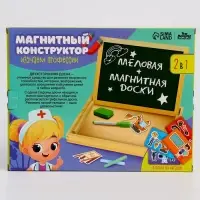 Конструктор магнитный Лесная мастерская &laquo;Изучаем профессии&raquo;, 57 деталей