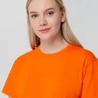 Футболка унисекс T-bolka 140, оранжевая, размер XXL