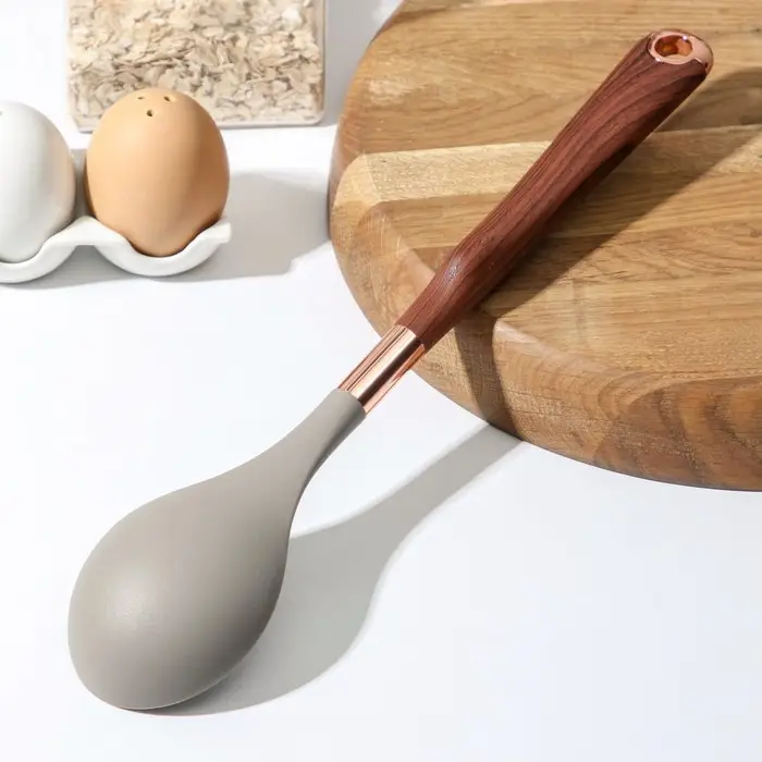 Ложка гарнирная Доляна «Лакруа», силикон, 33×6,8 см Ложка гарнирная Доляна «Лакруа», силикон, 33×6,8 см