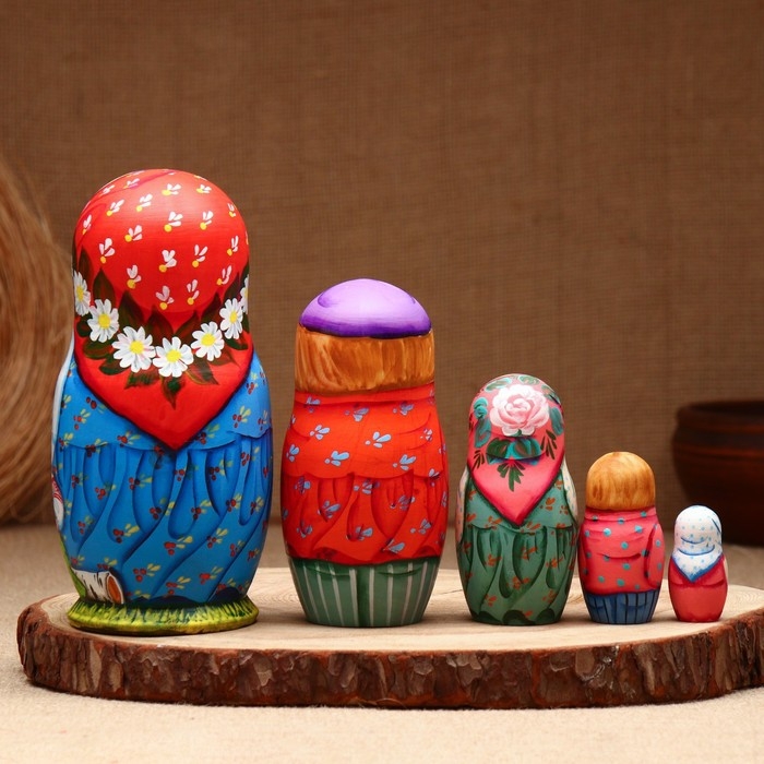 Матрёшка «Мамочки», 5 кукольная, люкс Матрёшка «Мамочки», 5 кукольная, люкс