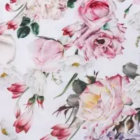 Бумага упаковочная глянцевая двусторонняя «Букет», 100×70 см Бумага упаковочная глянцевая двусторонняя «Букет», 100×70 см