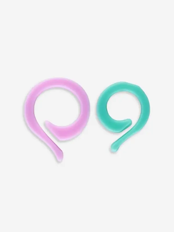 Кольцо-маркер для вязания, d=1.6 / 2.1 см, 20 шт., разноцветное