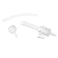 Поильник - непроливайка детский с силиконовой трубочкой и грузиком, от 9 мес., 250 мл., с ручками, голубой