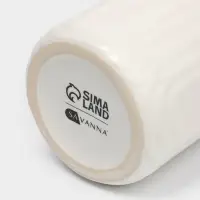 Набор для ванной SAVANNA &laquo;Волна&raquo;, 3 предмета, дозатор для мыла, стакан, мыльница