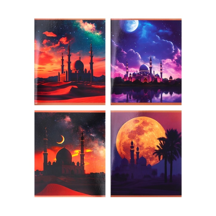 Тетрадь 48л кл Тетрадь 48л кл "Красота Востока", обл мел карт+глаянцевая лам. МИКС