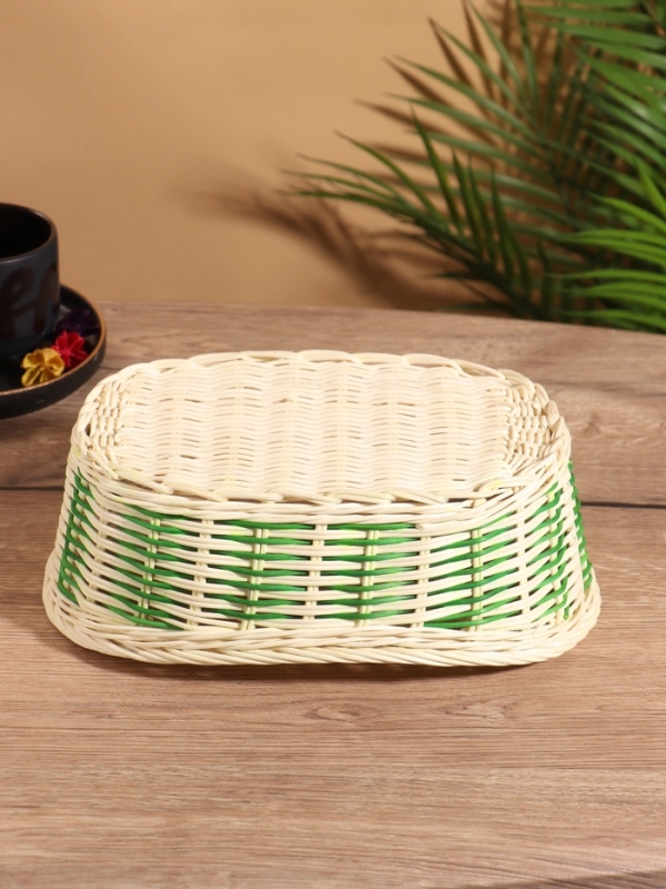 Корзина плетеная 28x19x10 см, ротанг