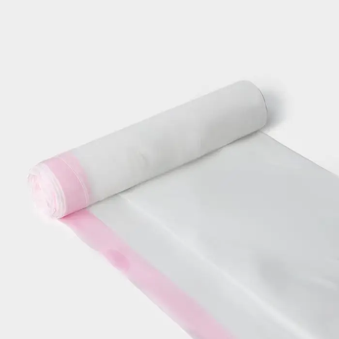 Мешки для мусора с завязками Доляна &laquo;Комфорт&raquo;, 60 л, 13 мкм, 55&times;64 см, ПНД, 10 шт., белые