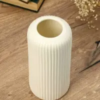 Ваза для цветов &laquo;Флоранс классик&raquo;, 20&times;9.5&times;7 см, керамика, белая