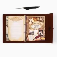 Родословная книга &laquo;Наш род&raquo;, с пером, 56 листов, коричневый, 35&times;25 см