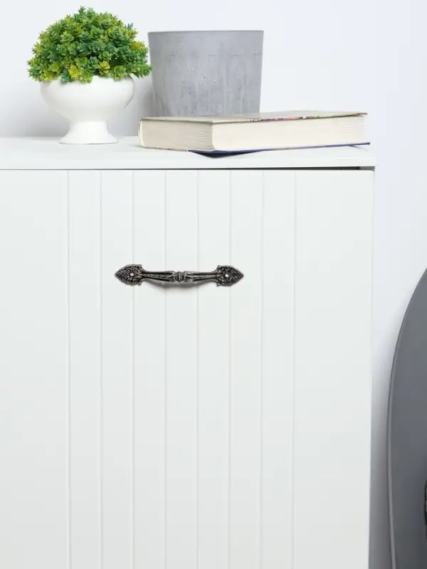 Ручка-скоба мебельная ТУНДРА PC177, м/о 105 мм, цвет бронза