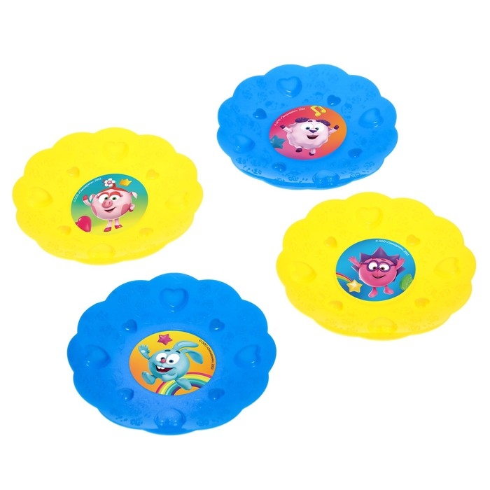 Набор посуды, Смешарики, в контейнере Набор посуды, Смешарики, в контейнере