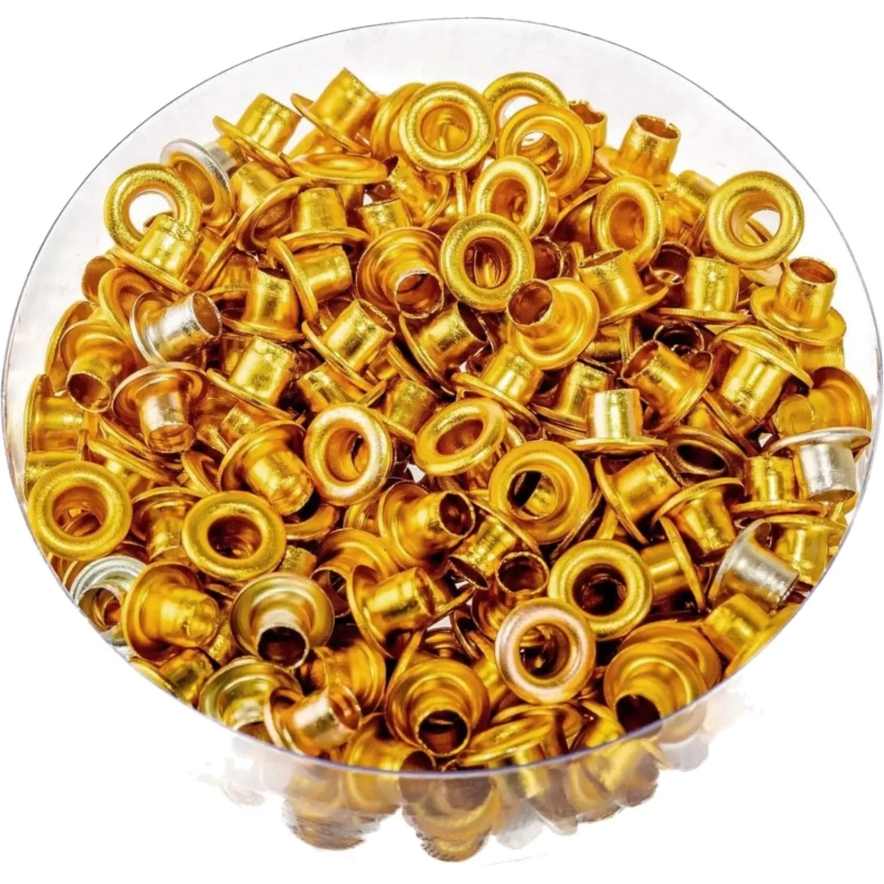 Люверсы для дырокола Attache, диаметр 4,5 мм, 250 шт./уп,золотистые