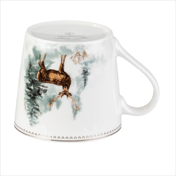 Новогодняя кружка Wilson&Young &laquo;Зимний лес&raquo;, 450 мл, 13,5&times;10&times;9 см
