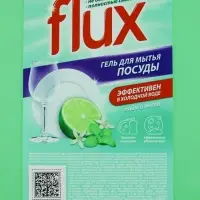 Гель для мытья посуды &laquo;Лайм и мята&raquo;, 5 л, FLUX